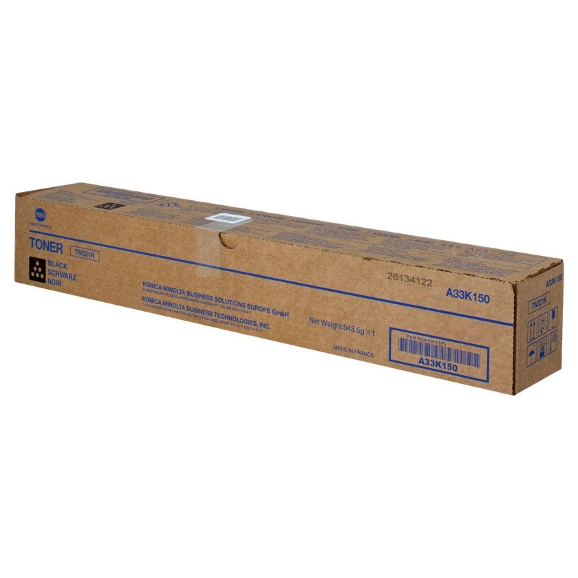 Toner original konica minolta tn321 preto - tn321k/a33k150