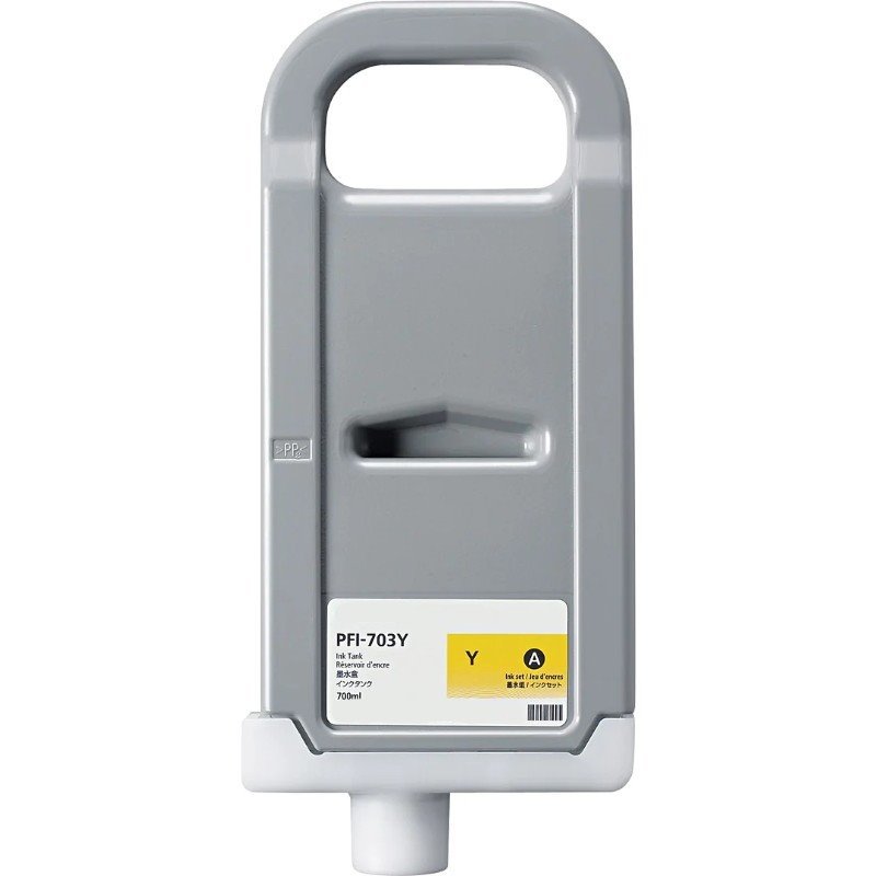 Tinteiro compativel Canon pfi703 / pfi303 amarelo (2966B001/2961B001)