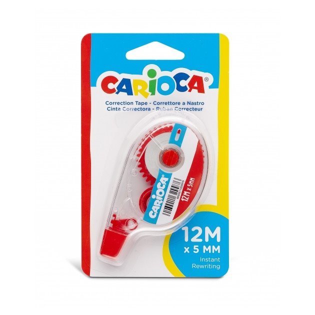 Fita corretora Carioca 5mm x 12m
