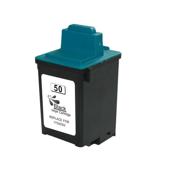 Tinteiro compatível Lexmark 50 / Lexmark 70 preto (17G0050E / 12AX970E)
