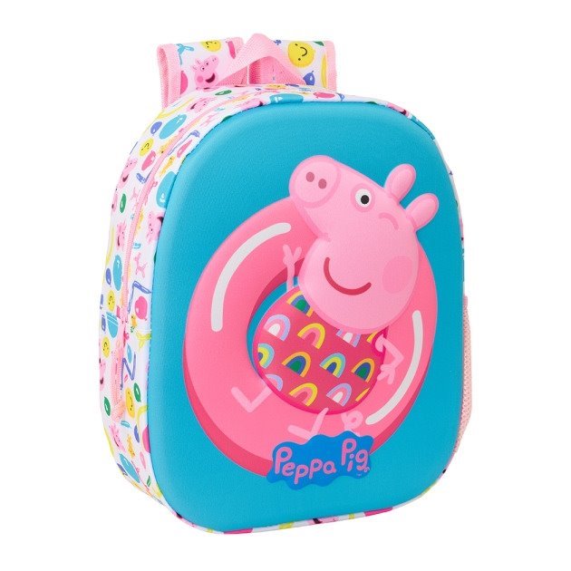 Mochila infantil Safta Peppa Pig 3D