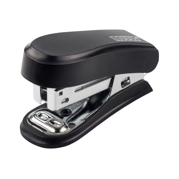 Agrafador Novus Mini - 12 folhas - Preto