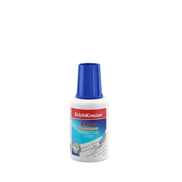 Corretor líquido com esponja Erichkrause extra - 20gr