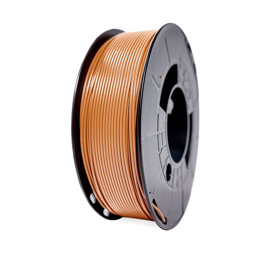 Filamento de impressão 3D PLA HD 1.75mm bobina 1kg - castanho