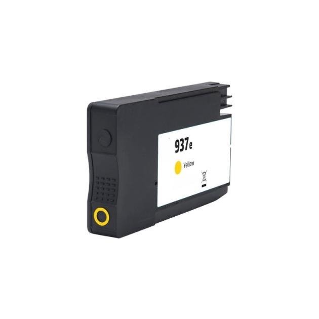 Tinteiro compatível hp 937e xl amarelo (4s6w8ne / 4s6w4ne) - Chip Anti Atualizações