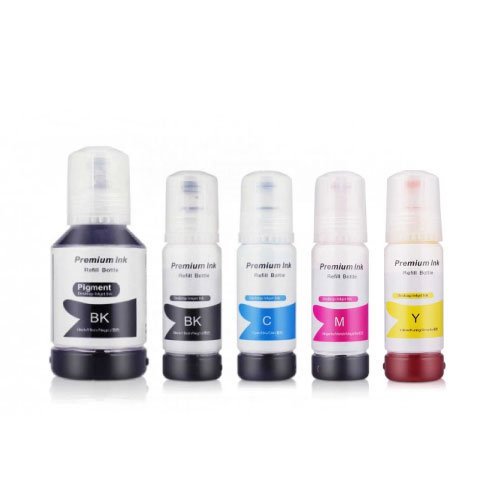 Pack de 5 tintas compatível Epson Ecotank 105 106 (CMYK)
