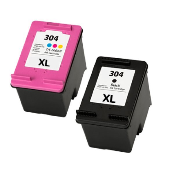 Pack 2 Tinteiros compatíveis Hp 304xl