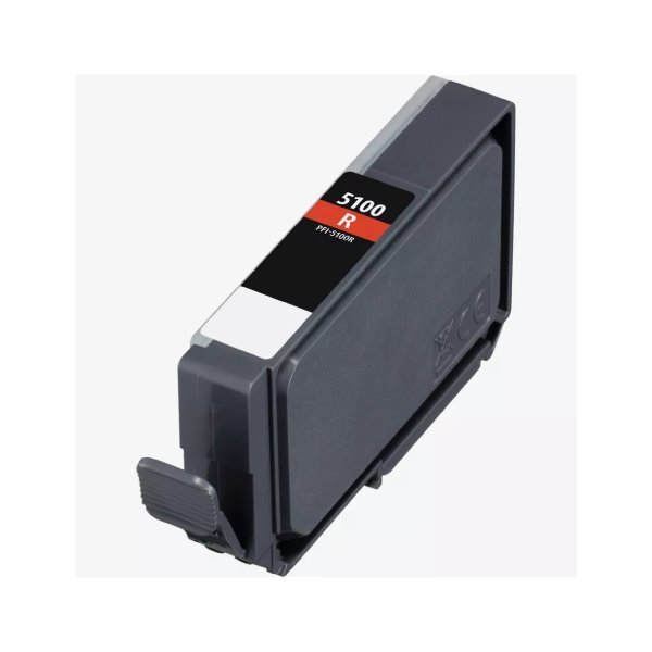 Tinteiro compatível canon pfi5100 vermelho pigmentada - pfi5100r / 6958c001