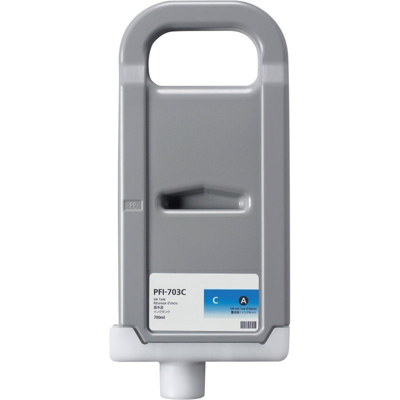 Tinteiro compativel Canon pfi703 / pfi303 ciano (2964B001 / 2959B001)