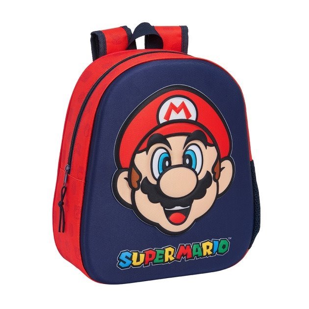 Mochila infantil Safta Super Mario 3D