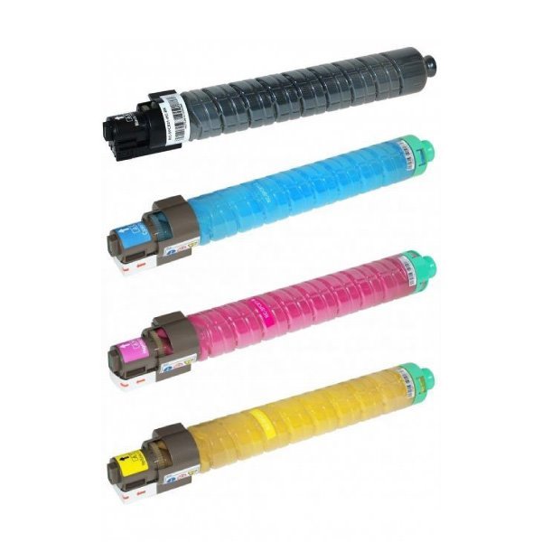 Pack 4 Toners compatíveis ricoh mp-c306 / mp-c307 / mp-c406 / mp-c407