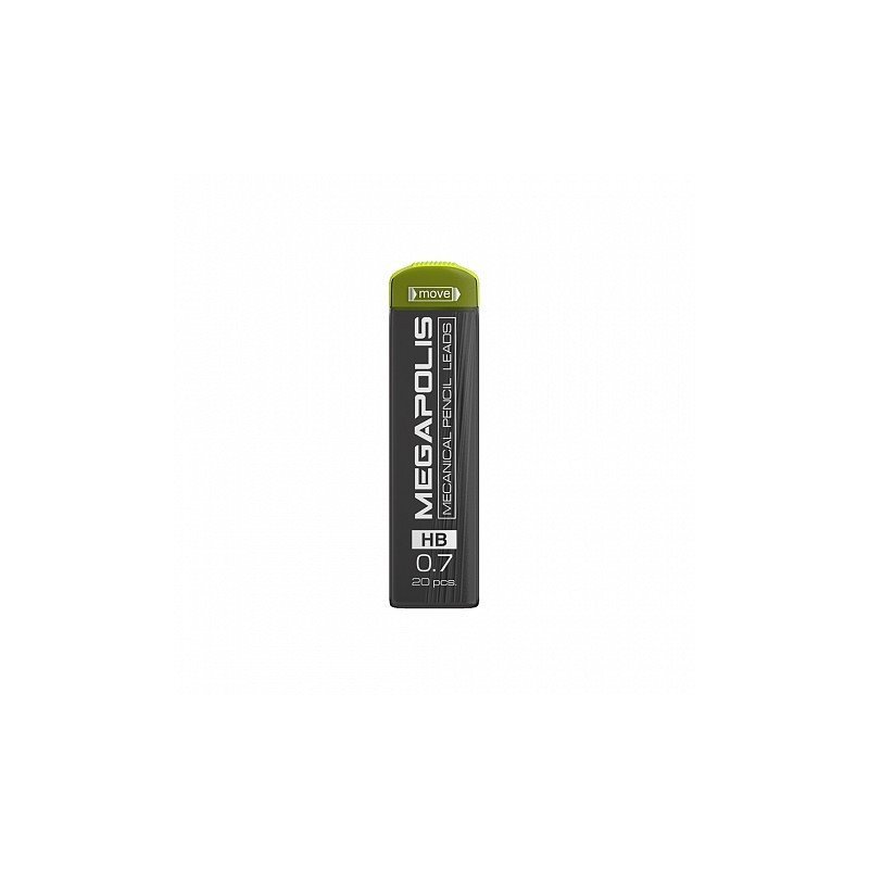 Pack de 20 Minas HB 0,7mm - Erichkrause Megapolis Concept