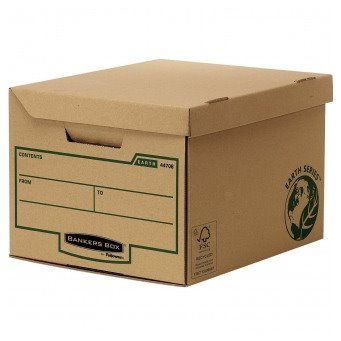 Pack 10 Contentores de Arquivo Fellowes Bankers Box Earth Series Maxi