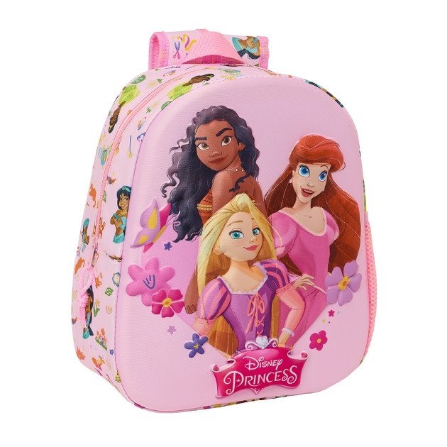 Mochila infantil Safta Princesas Disney 3D