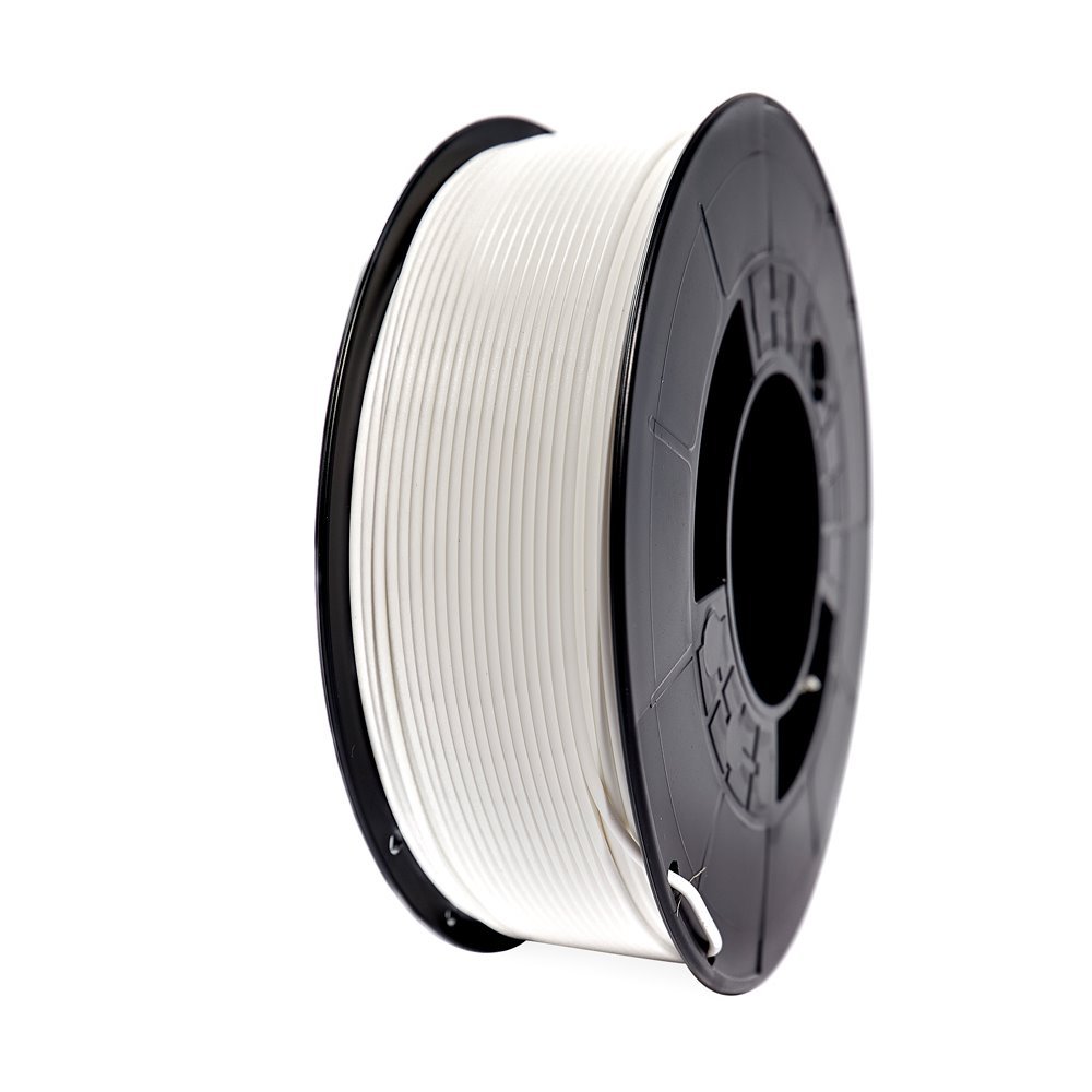 Filamento de impressão 3D PLA HD 1.75mm bobina 1kg - branco