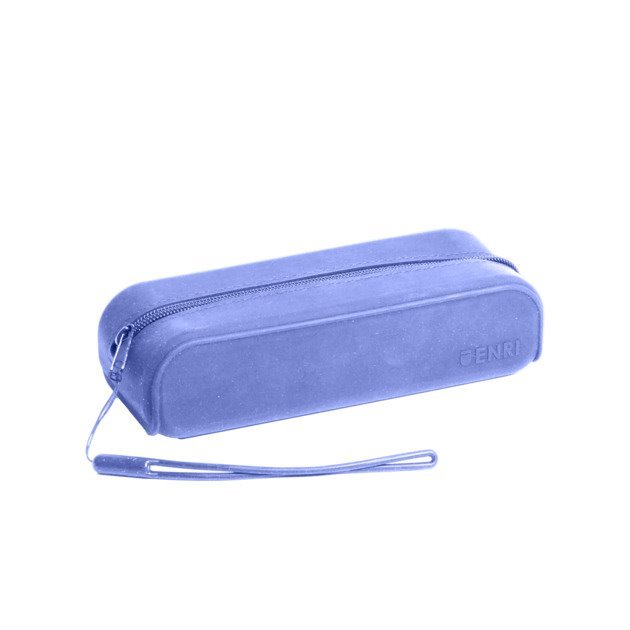 Estojo escolar Enri Silicone - Azul