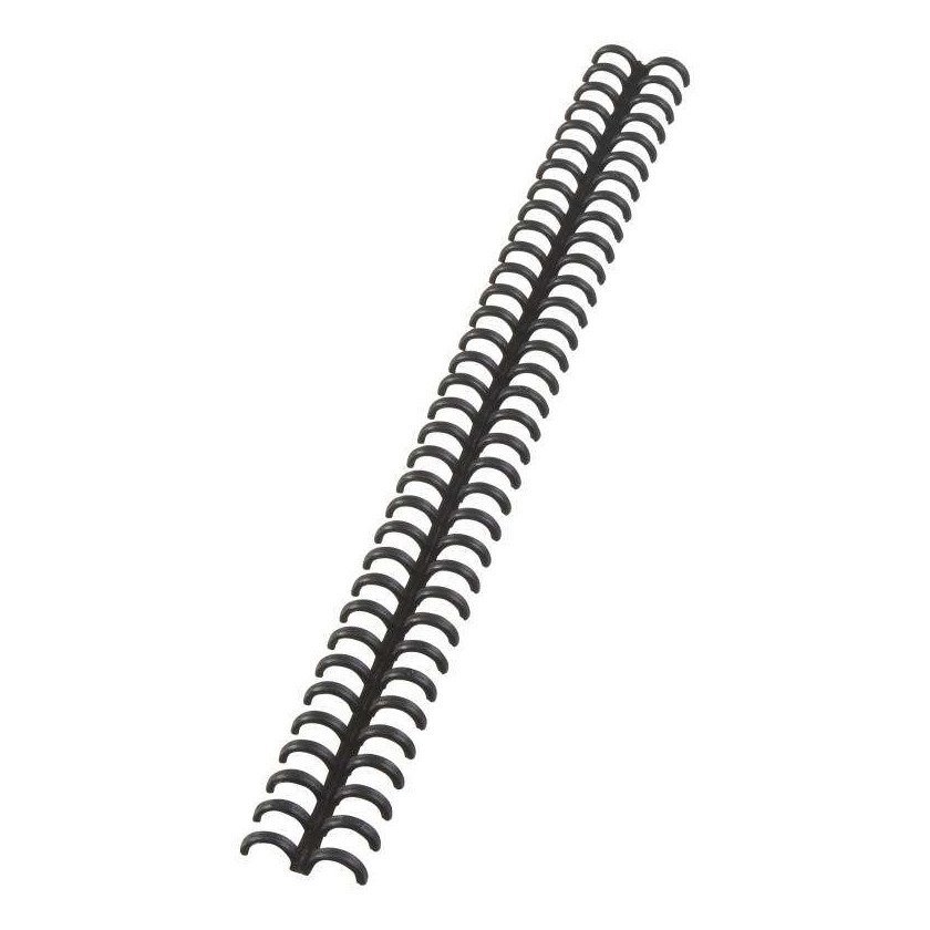Pack de 50 Argolas de encadernação GBC ClickBind – 8 mm / até 45 folhas / formato A4 / preto