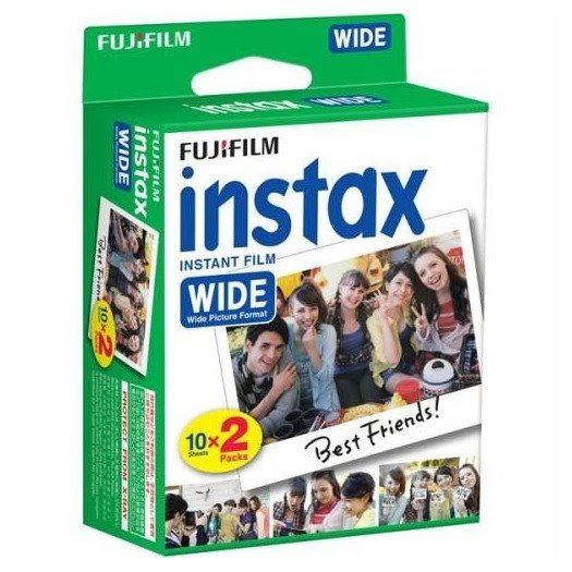 Carga Fujifilm Instax Film Wide Pack de 2x10 - 99x62mm