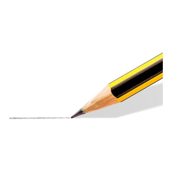 Pack 12 lápis de grafite e borracha Staedtler Noris 120