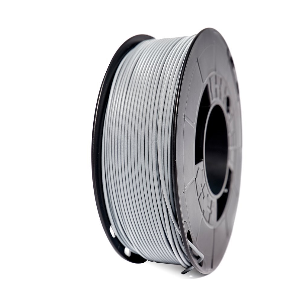 Filamento de impressão 3D PLA HD 1.75mm bobina 1kg - cinza