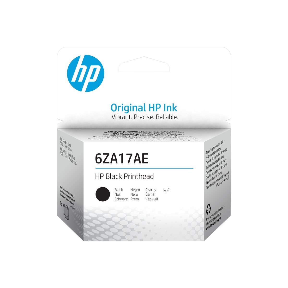 Cabeça de impressão original HP Preto - 6ZA17AE