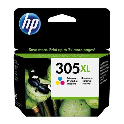 Tinteiro original Hp 305XL cores (3YM63AE)