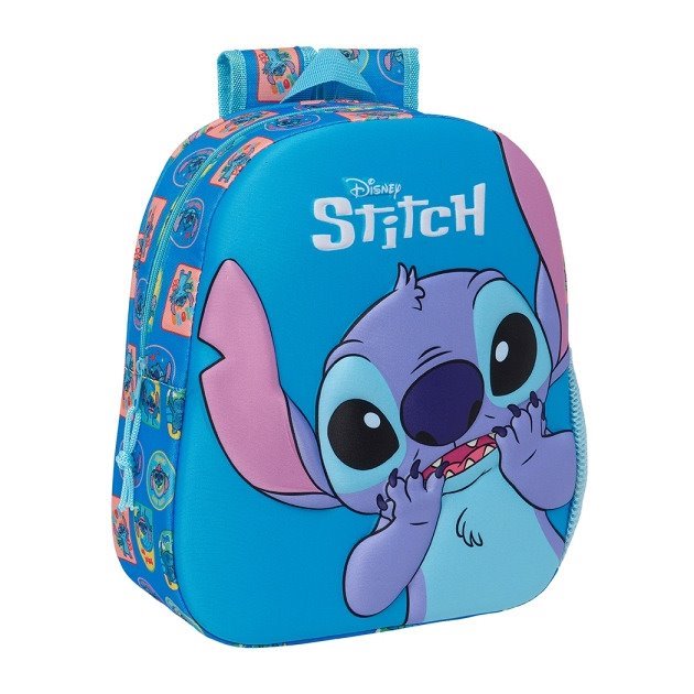 Mochila infantil Safta Stitch 3D