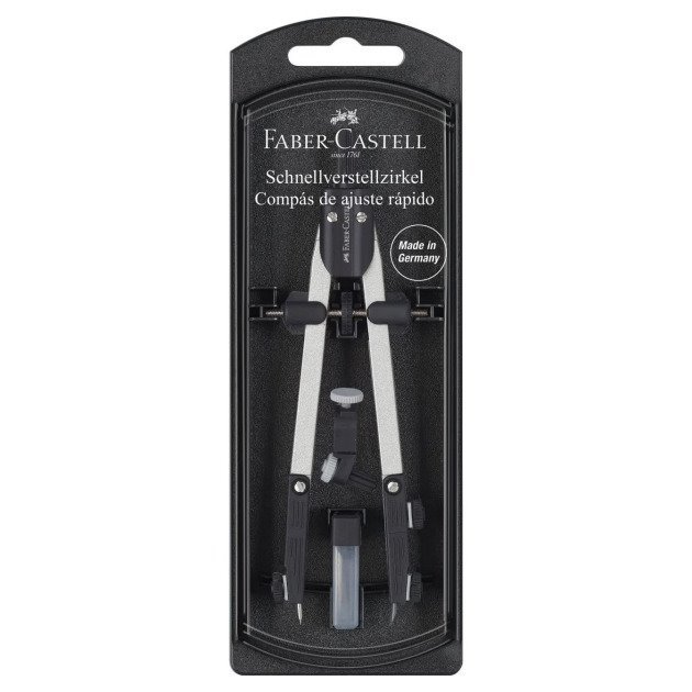 Compasso de ajuste rápido Faber-Castell - 174035
