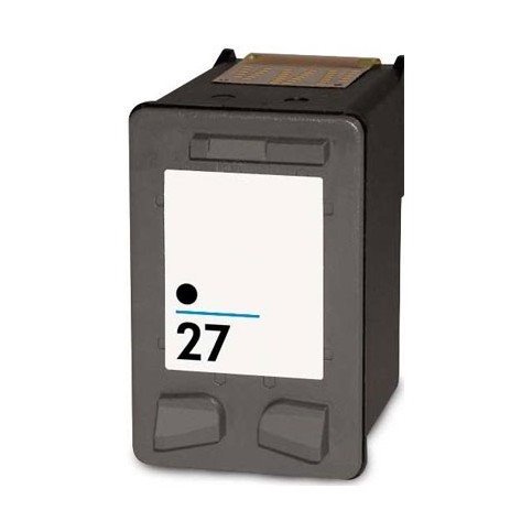 Tinteiro compatível Hp 27 preto (c8727a)