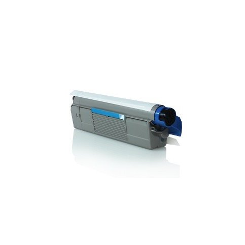 Toner compatível Oki c610 ciano (44315307)