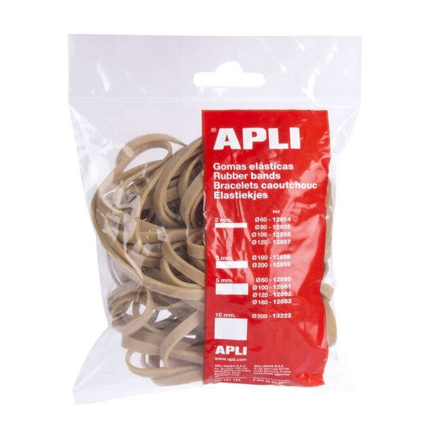 Elásticos Apli 160x5mm - 100gr