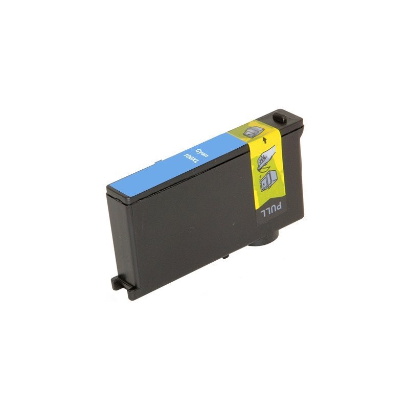 Tinteiro compatível Lexmark 100xl ciano (14N1069E / 14N1093E / 14N0900E / 14N0920E)