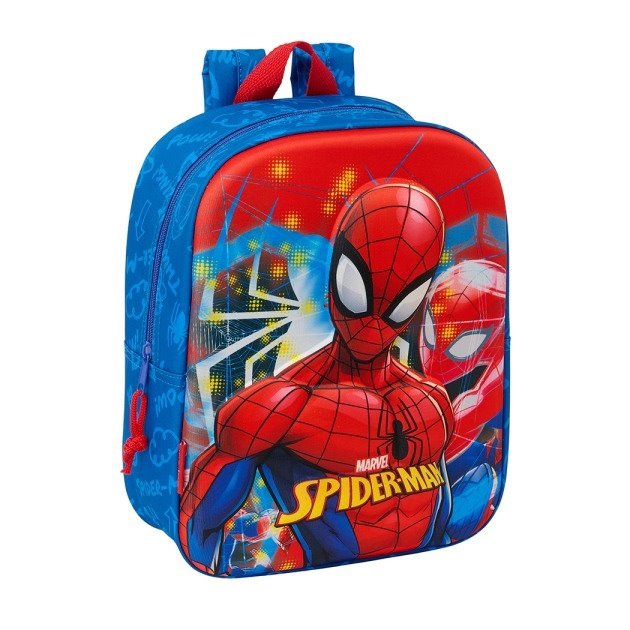 Mochila de creche Safta Spider-Man 3D