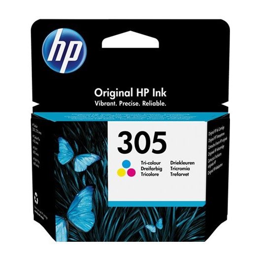 Tinteiro original Hp 305 cores (3YM60AE)