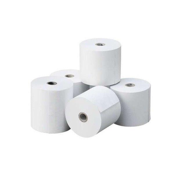 Pack 10 rolos de papel térmico 57x65x12mm