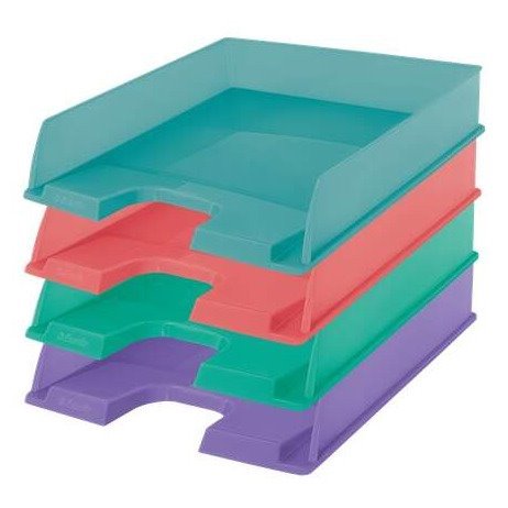 Pack 10 bandejas para Documentos Esselte Colour Breeze - Cores Sortidas