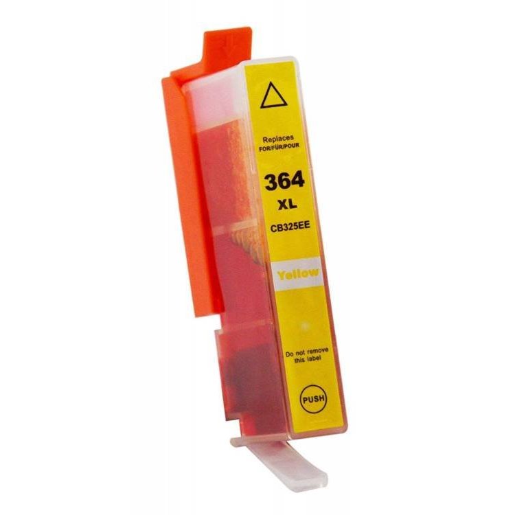 Tinteiro compatível Hp 364xl amarelo (CB325EE / CB320EE)