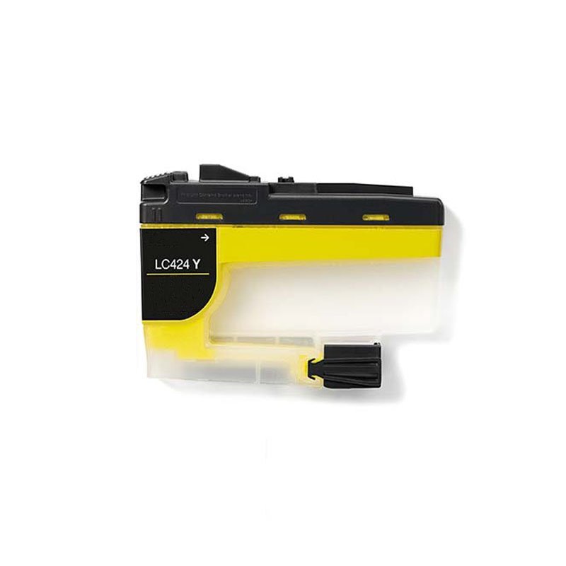 Tinteiro compatível Brother LC424 Amarelo (LC424Y)