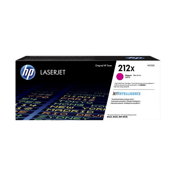 Toner original Hp 212X magenta (W2123X)