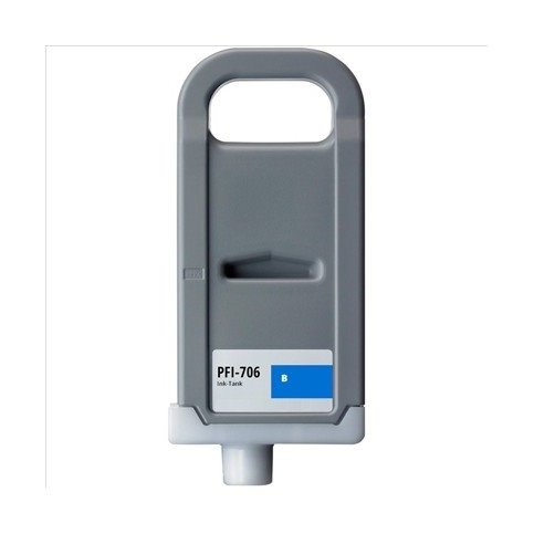 Tinteiro compativel Canon pfi706 azul (6689B001)