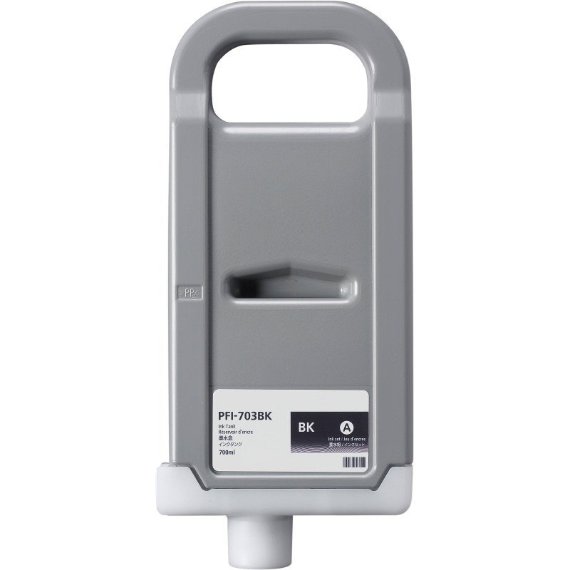 Tinteiro compativel Canon pfi703 / pfi303 preto (2963B001 / 2958B001)
