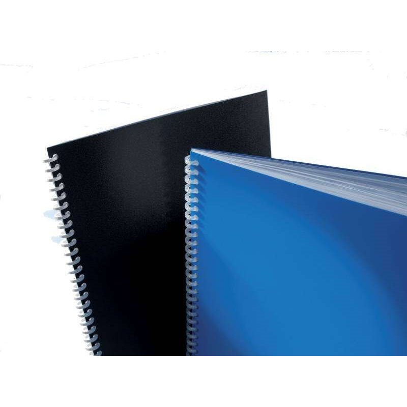 Pack de 100 capas de encadernação GBC Opaque – A4 / 180 mícrons / proteção definitiva / preto