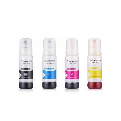 Pack 4 tintas compatíveis Epson Ecotank 106