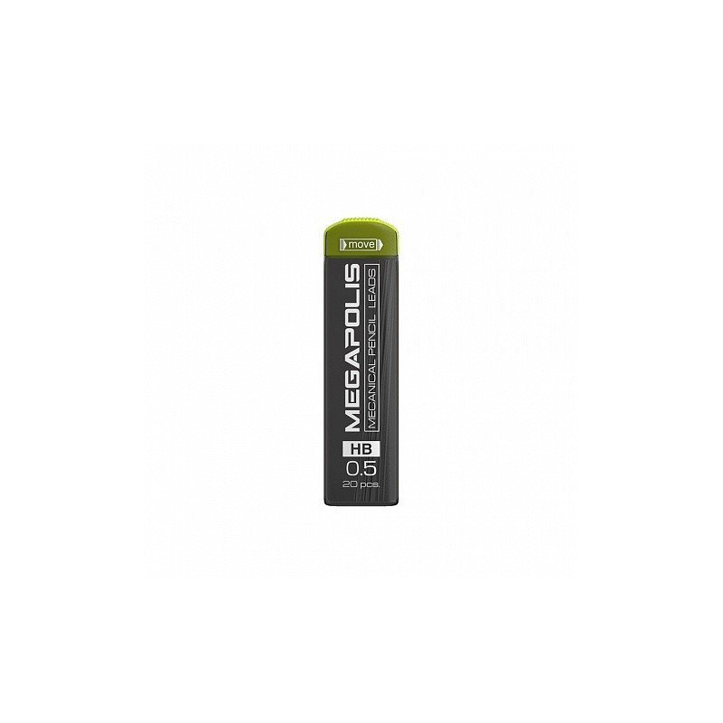 Pack de 20 Minas HB 0,5mm - Erichkrause Megapolis Concept