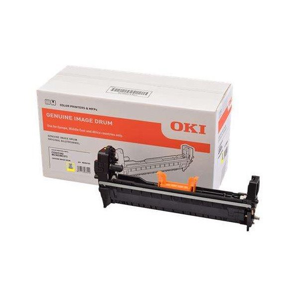Tambor original oki c532dn / c542dn / mc573dn / mc563dn amarelo - 46484105