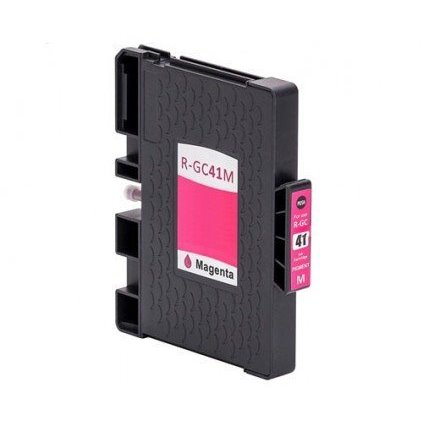 Tinteiro compatível ricoh gc41 magenta tinta pigmentada 405767 / 405763