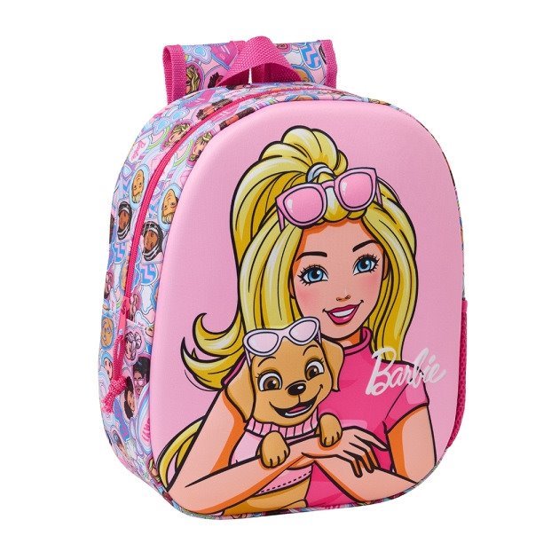 Mochila infantil Safta Barbie 3D