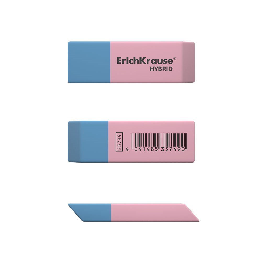 Borracha dupla Erichkrause Hybrid