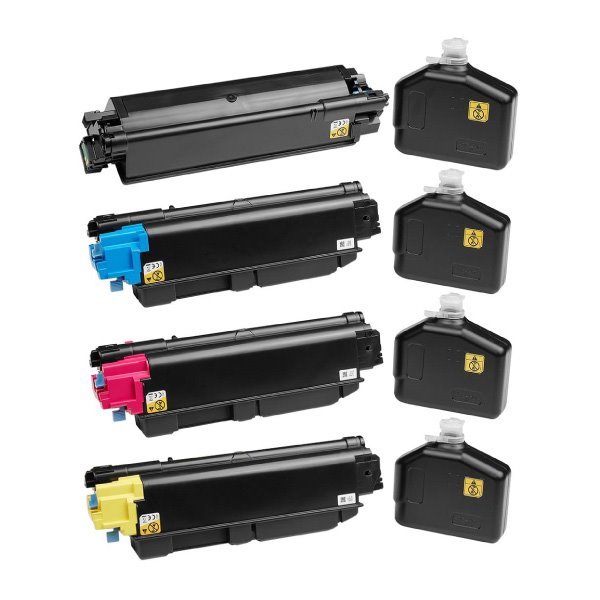 Pack 4 Toners compatíveis kyocera tk5270 XL