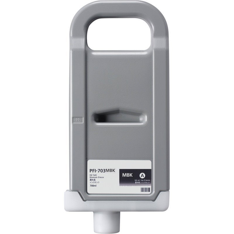 Tinteiro compativel Canon pfi703 / pfi303 preto mate (2962B001/2957B001)